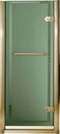 Дверь д/д 80х181см,стекло тип"С", матовое, рисунок по перим.стекла Cornice Majestic, (SX петли слева цв. хром, ручка, Б/проф и декоров), Savoy V8 ZZ