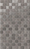 Декор Гран Пале серый мозаичный |25x40