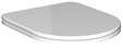 Крышка-сиденье Pompei с микролифтом Soft close + Clip up, крепеж в комплекте, цвет белый