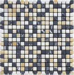 NATURAL Мозаика из мрамора MT-06-15T (MT-06 XXZZ)|30.5x30.5