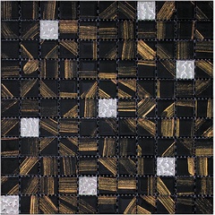 NATURAL Мозаика из стекла 5BD-252 (5BFHD-2522A) XXZZ |30x30
