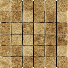 NATURAL Мозаика из мрамора M072-48P (M073Y-48P) ZZ |30,5x30,5
