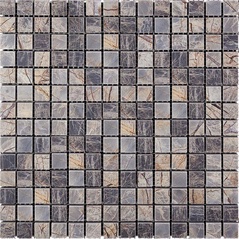 NATURAL Мозаика из мрамора M024-20P (M022B-20P) ZZ |30,5x30,5