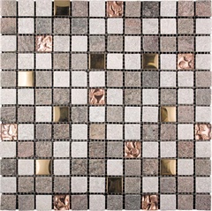 NATURAL Мозаика из мрамора KBE-01 (KB11-E01) XX |30,3x30,3