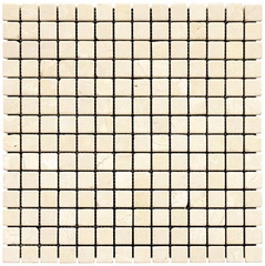 NATURAL Мозаика из мрамора M025-20T (Crema Marfil) ZZ |30,5x30,5