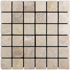 NATURAL Мозаика из мрамора M036-48T (Emperador Light) XXZZ |30,5x30,5