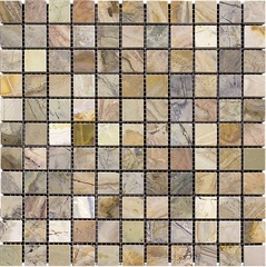 NATURAL Мозаика из мрамора M067-25P (M069A-GP) XX |30,5x30,5