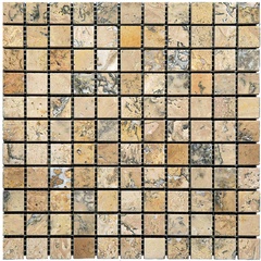 NATURAL Мозаика из мрамора M091-25P (M090C-25P) XXZZ |30,5x30,5