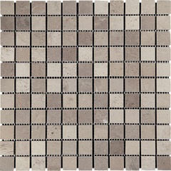 NATURAL Мозаика из мрамора M079-25P ХХ |30,5x30,5