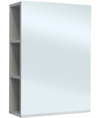 Зеркало с полками Лидер 520х700х175, крепеж в комплекте,цвет белый ZZ