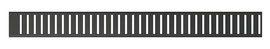 Решетка для водоотводящего желоба PURE-300BLACK, 300мм (для желоба APZ1BLACK, APZ101BLACK), цв. черный матовый, ZZ