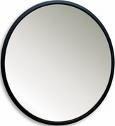 Зеркало кругое d-77 см, в металлическом профиле, цв.черный XX