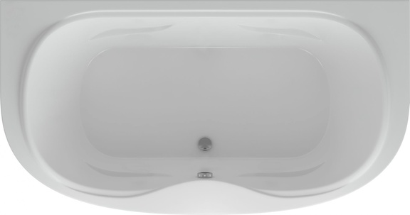 Акриловая ванна Акватек Мелисса вклеенный каркас| 180x95x46