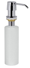 Дозатор для жидкого мыла или моющего средства, встраиваемый в столешницу, цв.хром ZZ