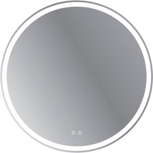 Зеркало 700x30мм, круглое, с встроенным светильником, голосовым управлением и подогревом, 12W, 220-240V, BelBagno ZZ