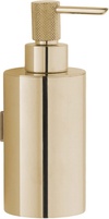 Дозатор жидкого мыла UNO Gold, подвесной, крепеж в комплекте, цв. зоолото ZZ