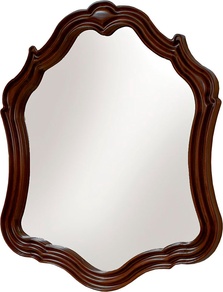Зеркало 87хh99см, в деревянной раме, (цв. Noce Anticato), для коллекций Carlotta, Topazio ZZ