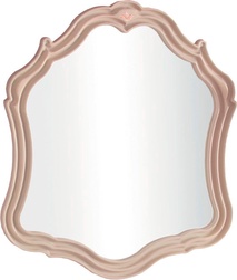 Зеркало 87хh99см, в деревянной раме, (цв. Patinato Salmone), для коллекций Carlotta, Topazio ZZ
