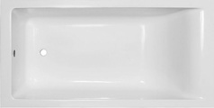 Ванна "Дельта" 150х70 см, без панели и ножек, белая ZZ