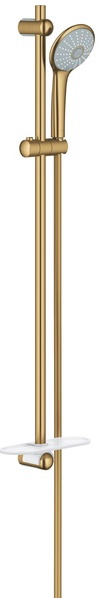Душевой гарнитур EUPHORIA  (ручной душ, штанга 900 мм, шланг 1750 мм. ), цв. матовое золото XX