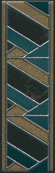 Бордюр Алькала черный |6,3x20