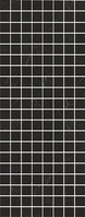 Декор Алькала чёрный мозаичный  |20x50
