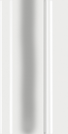 Плинтус Альвао белый матовый |20x10