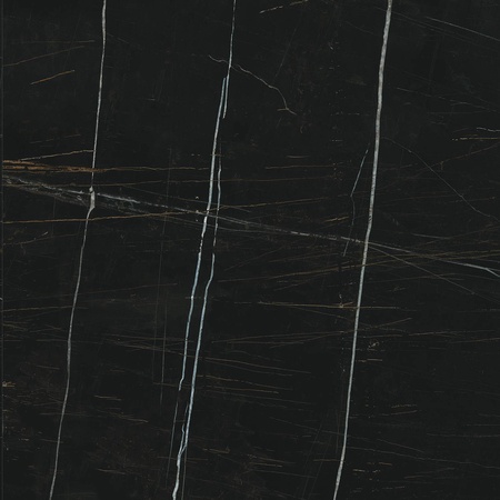 Греппи черный обрезной лаппатированный |60x60