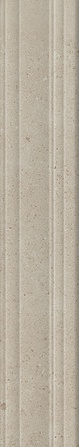 Бордюр Багет Монсеррат бежевый светлый матовый обрезной |7.3x40