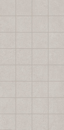 Декор Монсеррат мозаичный серый светлый матовый |40х20