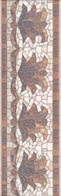 Бордюр Пантеон A232 лаппатированный  |7.7x25