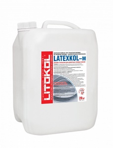 Добавка латексная для цементных клеевых смесей; морозостойкая при транспортировке LATEXKOL - м 20 кг ZZ