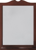 Зеркало Клио 70, 720x1035x120 мм, цвет орех(нагал), без светильн. ном.93950, крепеж в комплекте ZZ