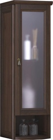 Шкаф подвесной одностворчатый "Клио" 300/982/165, правый, цв. орех антикварный (Нагал, Р46), ZZ