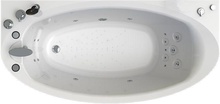 Акриловая ванна Radomir Неаполи Специальный Chrome 180x85 с пультом| 180x85x48