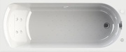 Акриловая ванна Radomir Wachter Кэти 1 с гидромассажем и экраном, форсунки белые| 168x70x48