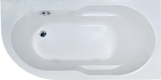 Акриловая ванна Royal Bath Azur RB 614203 R 170 см| 169x79x45