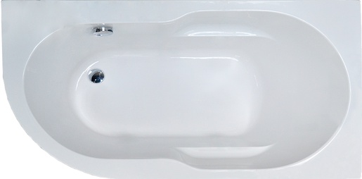 Акриловая ванна Royal Bath Azur RB 614201 R 150 см| 148x79x45