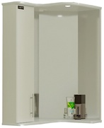 Зеркало-шкаф  СанТа Аврора 70 угловое, цв. белый ZZ