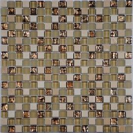 Мозаика из стекла на сетке SK10-192 ZZ 30x30