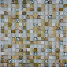 Мозаика из стекла на сетке SK10-200 ZZ 30x30