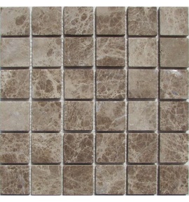 Мозаика из камня на сетке М20-037-48Т XX |30.5x30.5