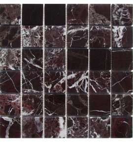 Мозаика из камня на сетке М20-044-48Р ZZ |30.5x30.5