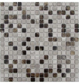 Мозаика из камня на сетке M20-072-15P ZZ |30.5x30.5