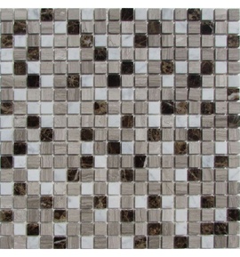 Мозаика из камня на сетке M20-076-15P ZZ |30.5x30.5