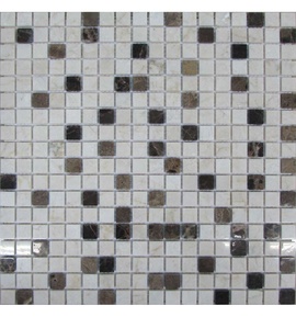 Мозаика из камня на сетке M20-079-15P ZZ |30.5x30.5