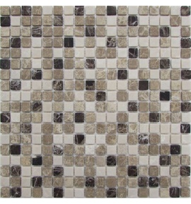 Мозаика из камня на сетке M20-085-15T XXZZ 30.5x30.5