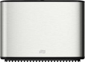 Диспенсер туалетной бумаги Tork Image Design,13.3x35.5x25.4 см, цв.хром/черный ZZ