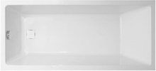 Ванна прямоугольная 160x70xh45см, без панели и каркаса, (акрил цв.белый), Сavallo ZZ