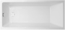 Ванна прямоугольная 170x75xh45см, без панели и каркаса, (акрил цв.белый), Сavallo ZZ